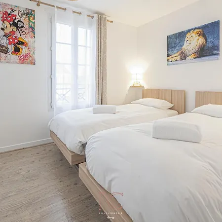 *disneyland-paris* 7pers, Wifi, Parking アパート *